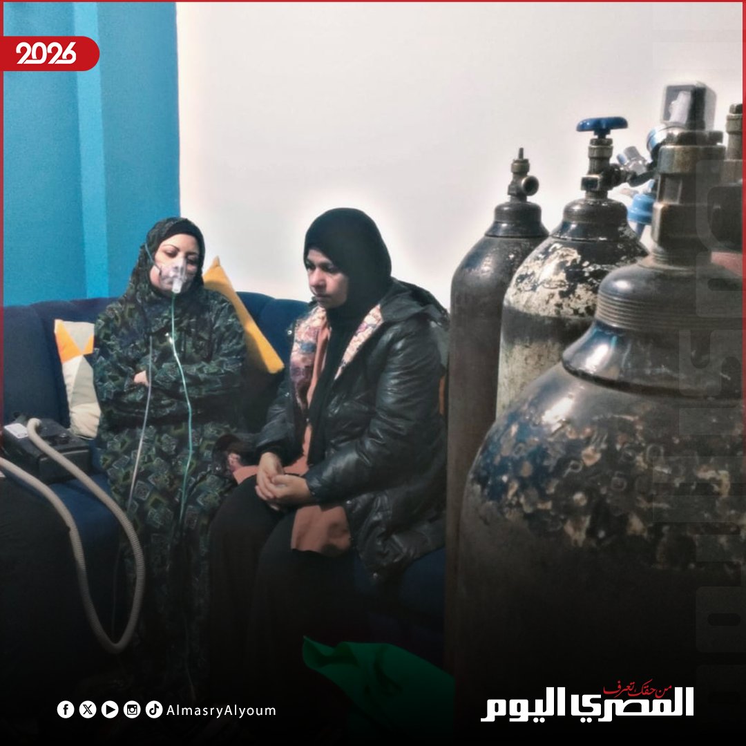 حياتها معلّقة بالأجهزة.. استغاثة «فايزة» لجمع 15 مليون جنيه لزراعة رئتين. تصوير: هند فاروق 