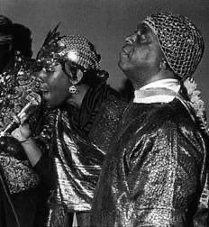 June Tyson - Saturnian Queen of the Sun Ra Arkestra singer, violinist and dancer - Feb 5 1936 - Nov 24 1992. Now travelling the Spaceways… x