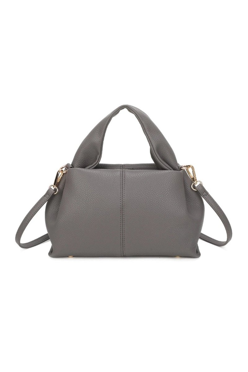 Check out our stylish Grey Faux Leather Mini Top Handle Tote Bag! Perfect for adding a touch of sophistication to any outfit. Get yours now at experiencethedifference.co.uk/products/grey-… #Fashion #Accessories