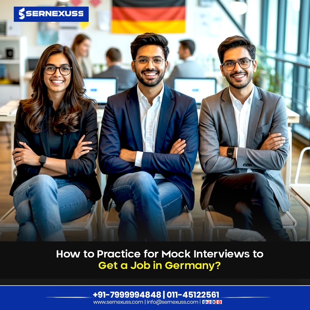 sernexuss's tweet image. Dreaming of working in Germany? 🇩🇪
Mock interviews boost confidence, sharpen communication, and help you impress recruiters. Prepare today, succeed tomorrow!🚀
📞 +91-7999994848 | 011-45122561
🌐 sernexuss.com
📧 info@sernexuss.com

#JobsInGermany #AbroadJobs #Sernexuss