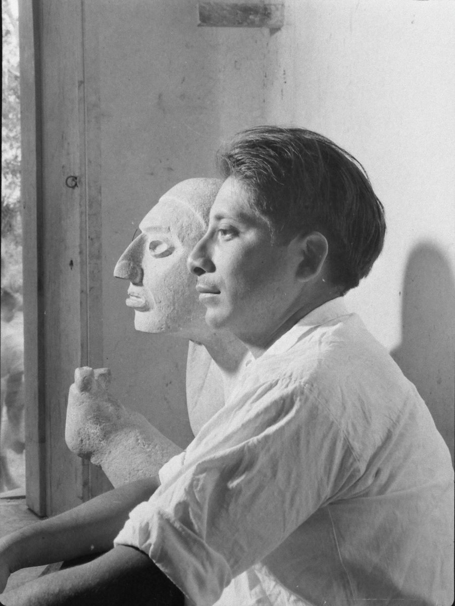 "Mayan Civilization" - photo by Dmitri Kessel, 1940s. Credits: Life Magazine Photo Collection.