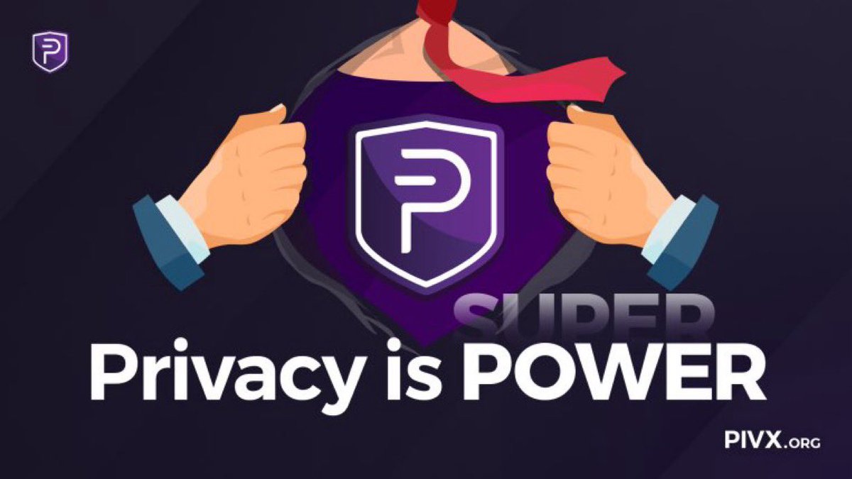 fr_privacy's tweet image. Privacy is power
It’s the quiet control to choose what you share,when you share &amp;amp; with whom

When your data is protected,your voice is real,your choices are yours &amp;amp; no one gets to decide your future for you.

Value &amp;amp; protect your privacy

➡️PIVX.org #Privacymatters