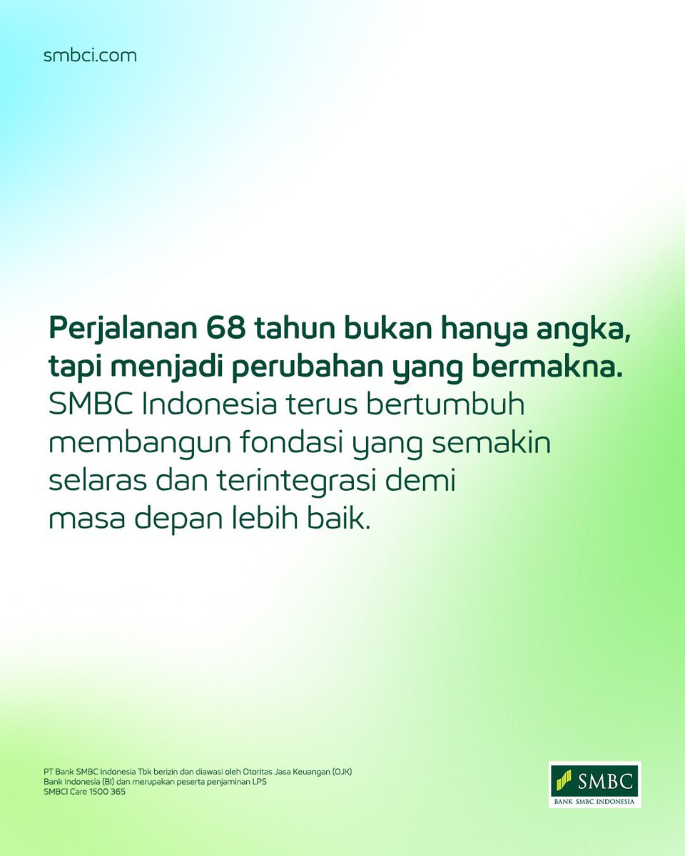 SMBC Indonesia tweet media