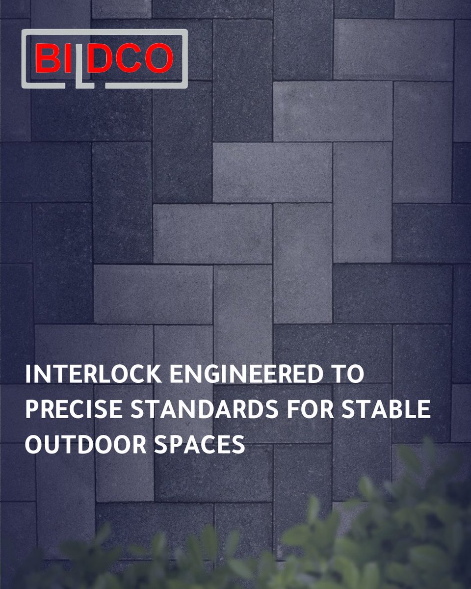 bildco_ae's tweet image. Interlock built to precise standards—stable, durable, and consistent for outdoor applications.

إنترلوك بمعايير دقيقة… ثبات ومتانة ومظهر متناسق للمساحات الخارجية.

#BILDCO #Interlock #Pavers #OutdoorSolutions #UAEConstruction
#بلدكو #إنترلوك #مواد_البناء #تصميم_خارجي