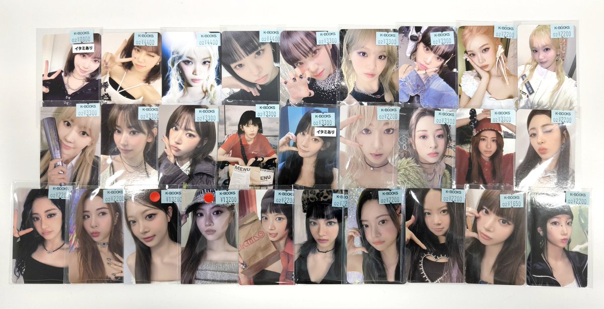 LE_SSERAFIM 【入荷情報】 LE SSERAFIMさんのレアなトレカが沢山入荷