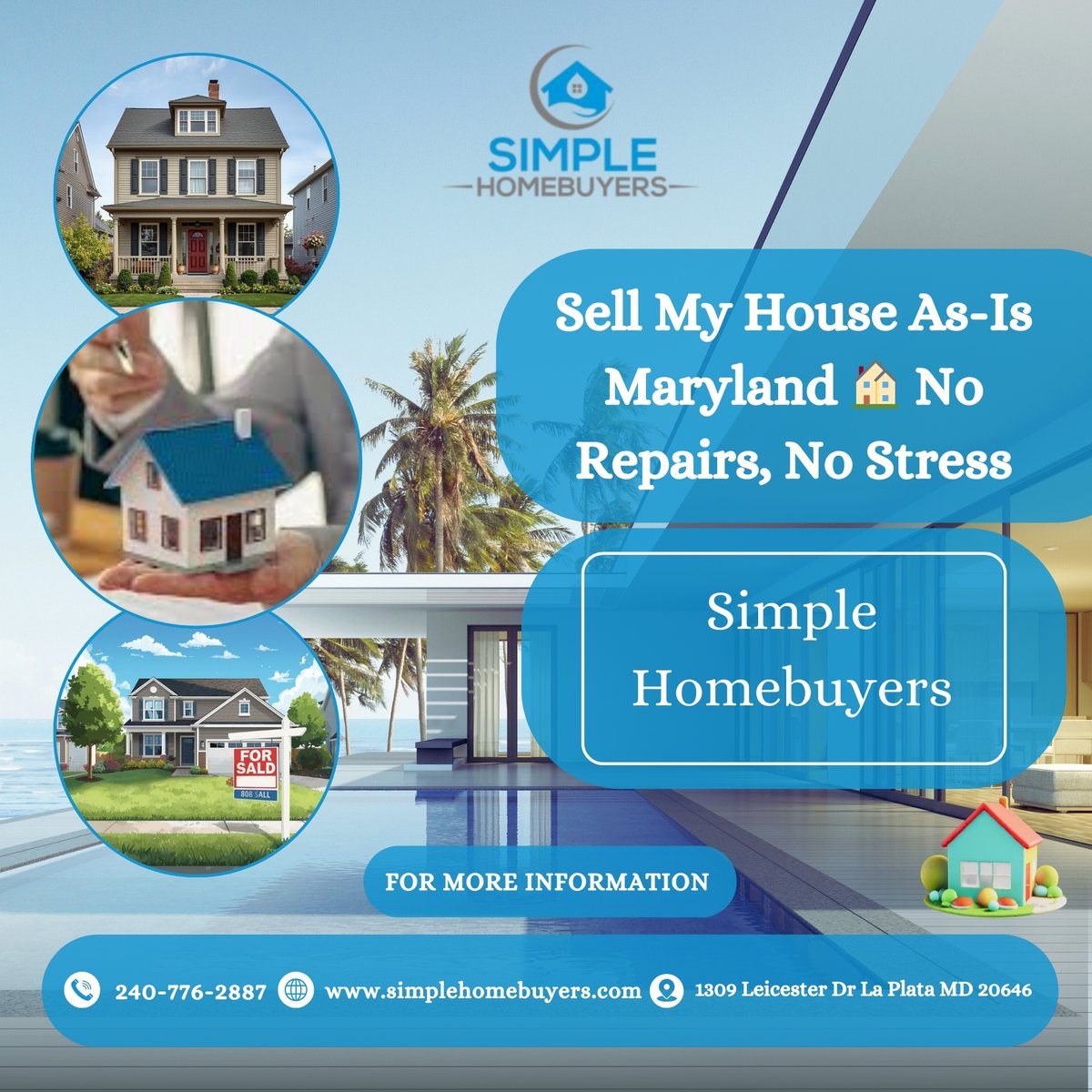 Sell My House As-Is Maryland No Repairs, No Stress
 If you’re thinking, “sell my house as-is Maryland,” we’ve got you covered.

Message us now or click the link in bio for your FREE, no-obligation cash offer today!
simplehomebuyers.com/sell-your-hous…