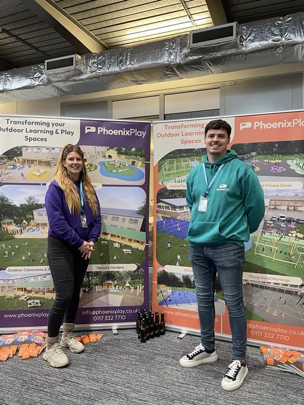 For anyone attending the East London &amp; Essex Education and Governance Conference today, Luke and Gemma are set up and ready to meet with you! Head to the Phoenix Play stand to learn more about our product range. 

#HESCONF2026