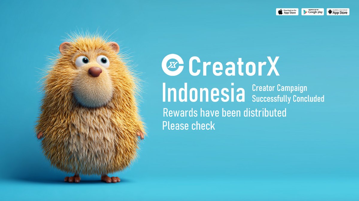 🚀 CreatorX Indonesia Elite Creator Incubation Program Successfully Concluded!

Rewards and airdrops for the winners have been successfully distributed. Please check!

💵 Cash Incentive Subsidies
🎁 CreatorX Points Airdrop Rewards

🔥 The new CreatorX reward program will