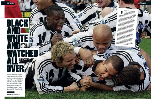 FourFourTwo's tweet photo. 📽️ Behind the scenes of Goal!

It may have received mixed reviews from critics, but football film Goal! has remained a cult hit, especially on Tyneside. Lead actor @KUNOBP tells FFT how he overcame a lack of playing skills – as well as two broken ankles – to be given the life-changing role

https://t.co/nwcrgXsnON