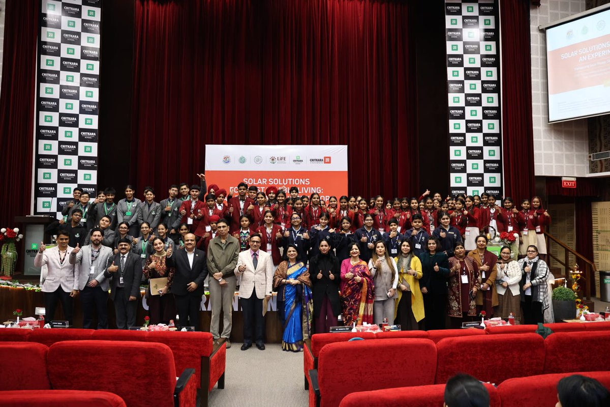 CHITKARA UNIVERSITY tweet media