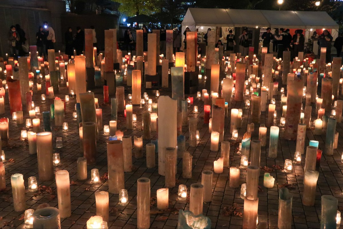 （②）　キャンドル 冬の大阪西梅田にキャンドルの灯が灯る】 〜NISHIUMEDA CANDLE DAYS