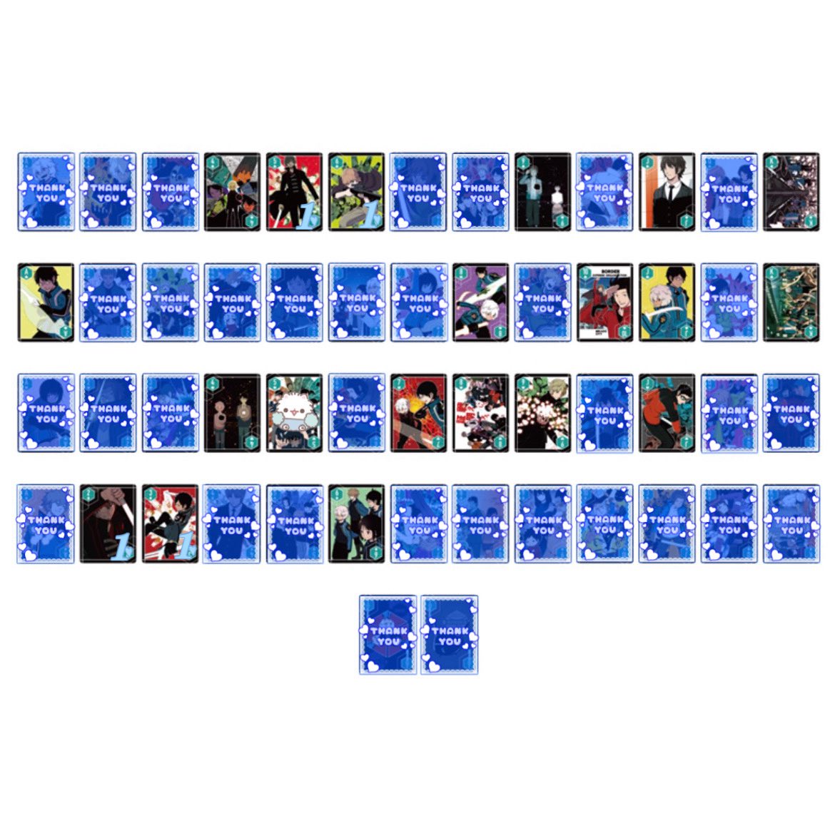 ワールドトリガー 交換 買取 譲渡 オーロラトランプ ジャンフェス