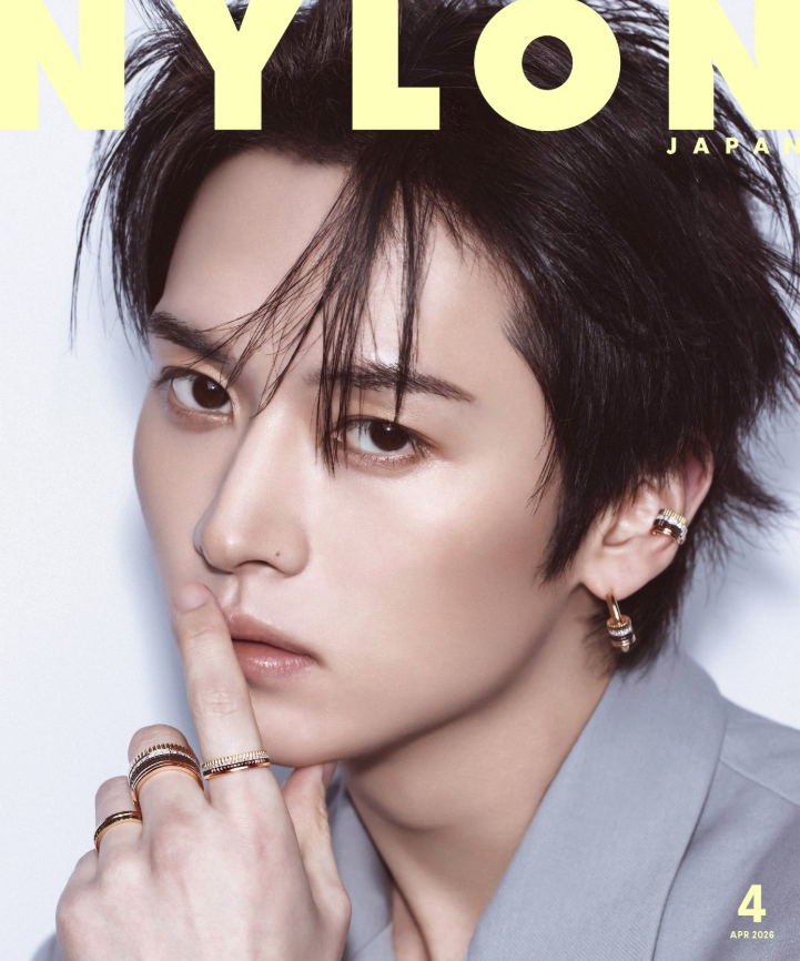 AboutMusicYT's tweet image. Lee Know of Stray Kids is surreal in new photos for Nylon Japan.