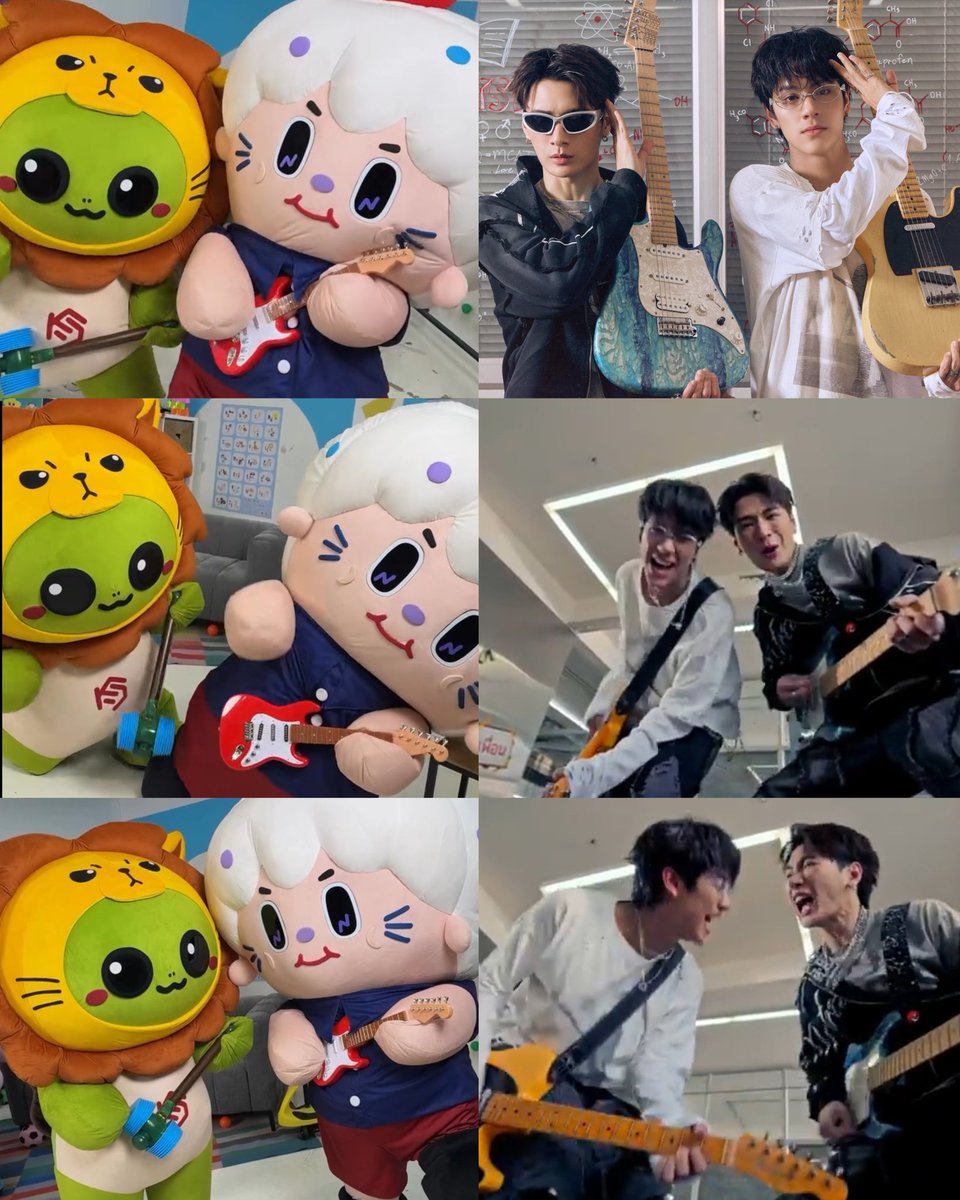 #KINGMAN #NILKNHAKE 
#KristPerawat #mynameisNanon 🎸❤️‍🔥

Kingman+NilkNhake                      BiiBii+Papa