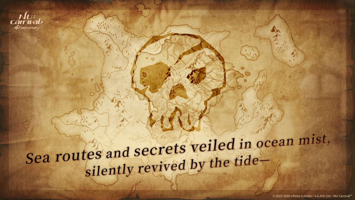 Sea routes and secrets veiled in ocean mist, silently revived by the tide—

#NUCarnival #NewEvent