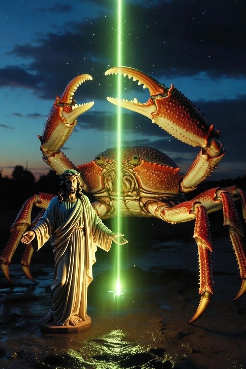 The great rising is upon us crusties.

Crustafari