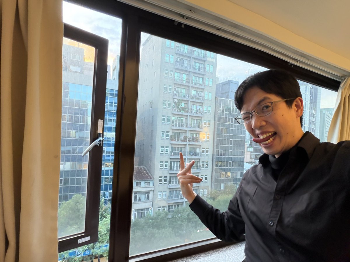 台湾に着いたぜぇ〜‼️