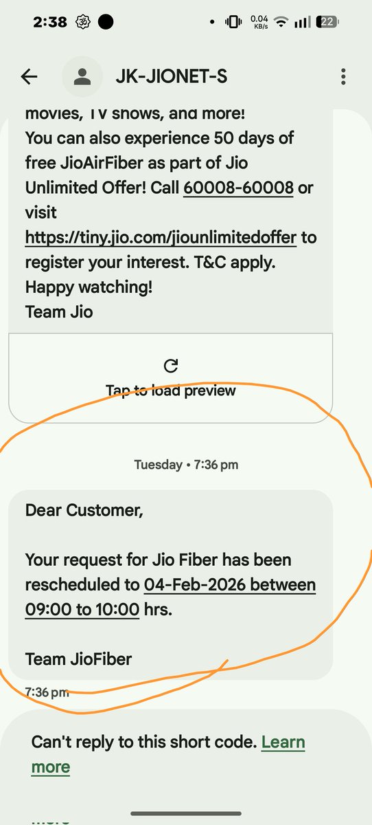 punitpandey100's tweet photo. Cancelled my JioFiber Order #NO0001BH4074 due to fake promises.
@JioCare @reliancejio I do NOT want installation anymore.
I demand an IMMEDIATE REFUND of ₹806. Stop holding my money.
Location: Dankuni, West Bengal.
@DoT_India @jago_grahak #JioFiberScam #RefundMyMoney https://t.co/0IjAvdWsso