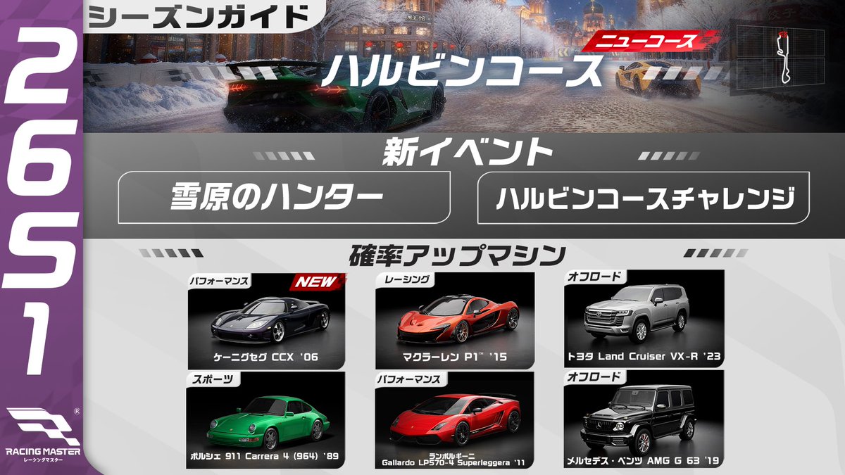 公式】レーシングマスター🏎️💨 (@RacingMasterJP) / Posts and