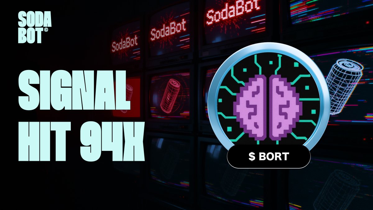 84K FDV → 7.9M FDV

An old November signal only played out now, our agent's signals are like delayed-action bombs 😁

💵 [Result]: +9,311% (94x) gain for our users at ATH

✅ [Proof]: t.me/sodabotbsc/647…