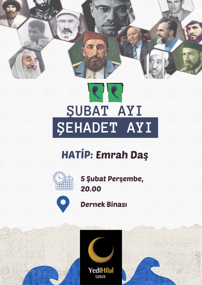 Müsait olan kardeşlerimizi bekliyoruz inşaAllah..