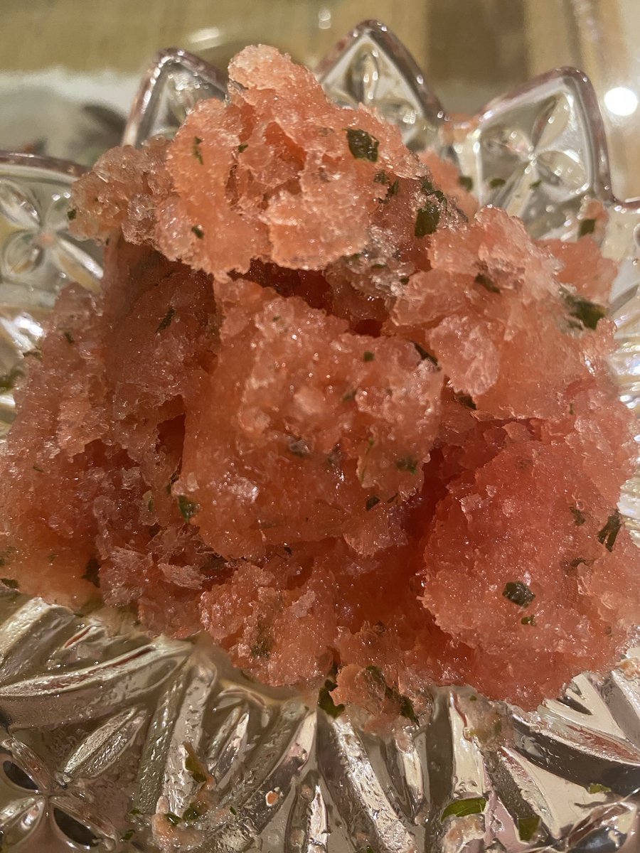 KenelmTonkin's tweet photo. Watermelon mint sorbet
#AustralianSummer https://t.co/qEogKvHiQx