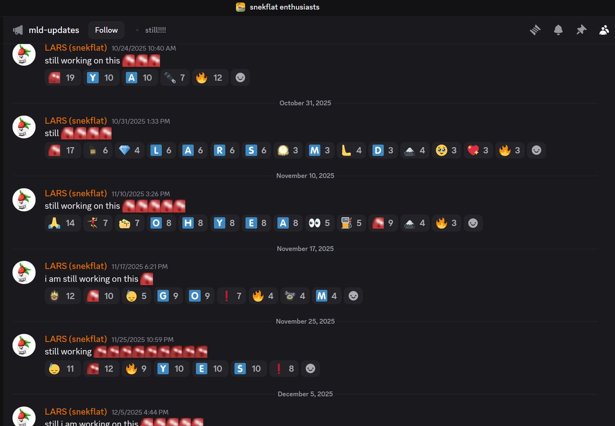 snekflat tweet media