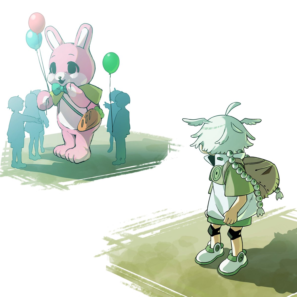 ドットとニコ tweet media