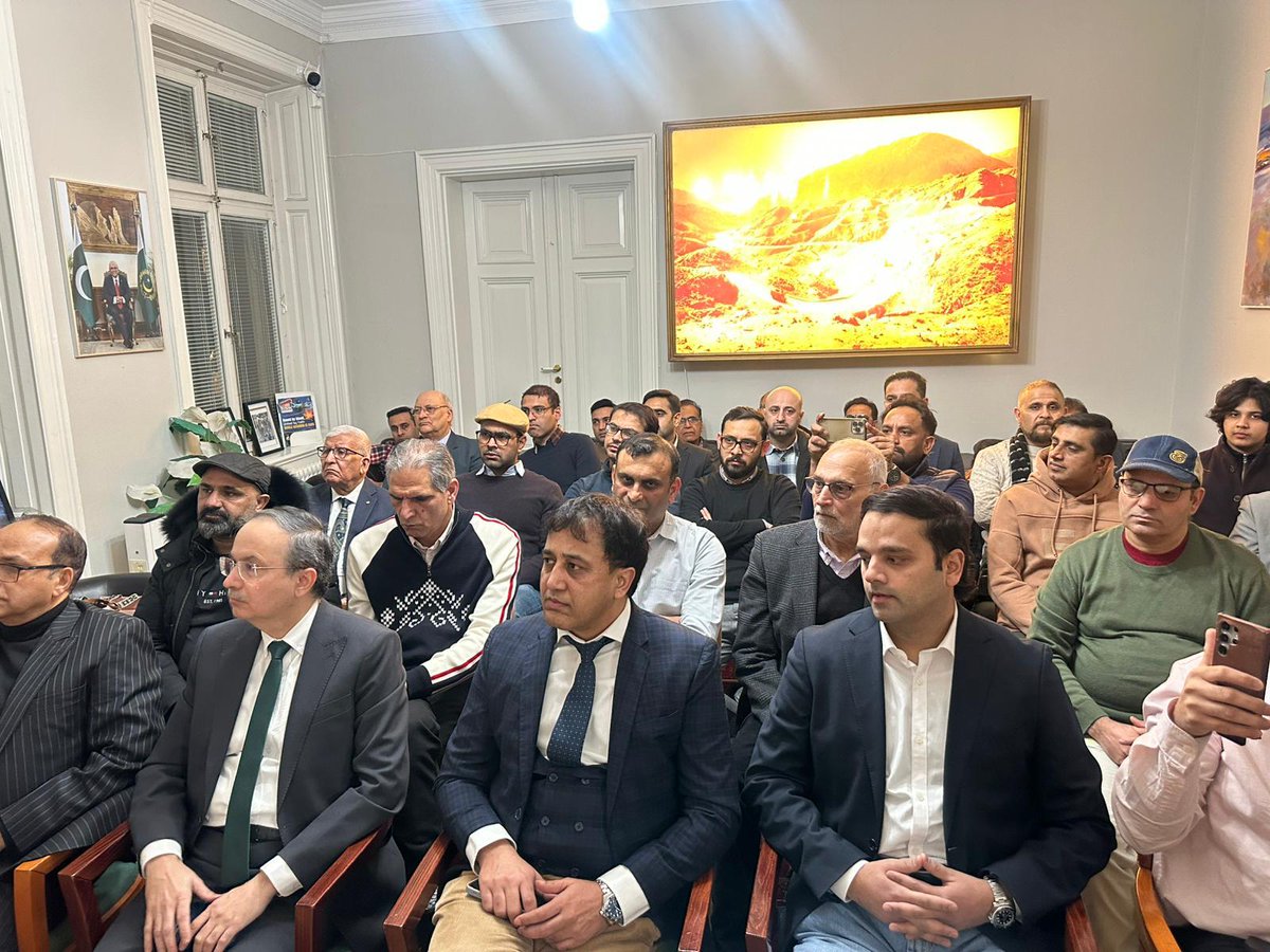 Pakistan Embassy Sweden tweet media