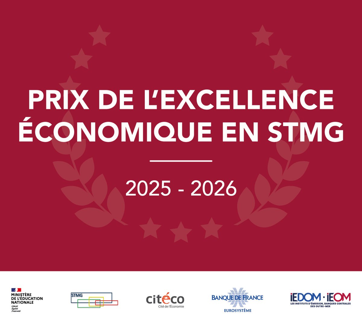 EDUCFI_BDF's tweet photo. 🏆 Félicitations aux lauréats nationaux du Prix de l’Excellence Economique en #STMG, ayant concouru cette année parmi plus de 12 000 lycéens ! 
🥇 Dylan ASCI, lycée Marie Curie de Strasbourg, @acstrasbourg 
🥈 Lauriane BIDAULT-BAILLY, lycée Edouard Branly de Châtellerault, @acpoitiers 
🥉  Lily-Rose LEBLANC, lycée Edmond Perrier de Tulle, @aclimoges, et Léane ADENIS-ZUCCO, lycée Charles GIDE d'Uzès, @acmontpellier 
👉 https://t.co/lwd6N2vEdl