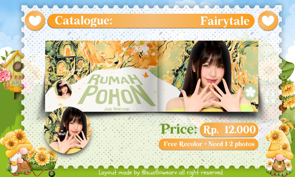 sunflowearv's tweet image. Boleh bantu repostnya? Maacii! 🫶

Hai! Kenalan yuk sama ke-4 layout baru ku ini 😍 aku juga open titipan dengan harga spesial (yang tertera) &amp;amp; layoutnya ada yang ufs ya! Yuk jajann?! Detail lengkapnya di tweet berikutnya (⁠✿⁠ ⁠♡⁠‿⁠♡⁠)

#zonauang