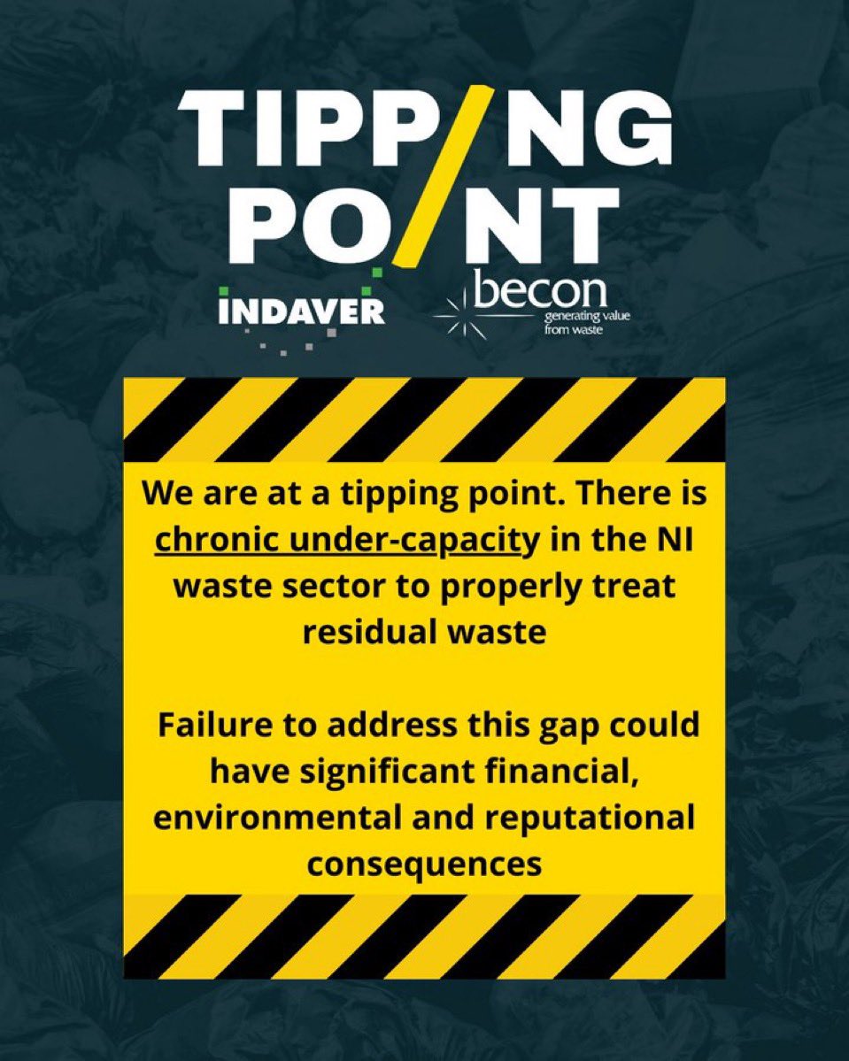 NI is facing a looming waste crisis in the absence of modern waste infrastructure here. Read more ⬇️ and watch <a href="/LouiseMCullen/">Louise Cullen</a> <a href="/bbctheview/">BBC The View</a> later which investigates what we are doing with our waste and the exposure we face. becon.co.uk/uncategorized/…