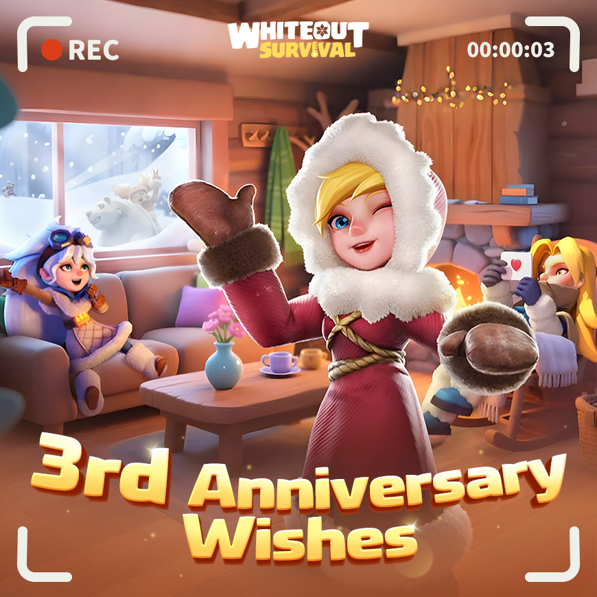 Whiteout Survival is about to celebrate its 3rd an...