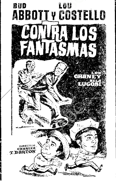 cinepastor's tweet photo. Una de las películas de mi infancia, allá por los años setenta en el #CineUsera de Madrid:
(**) "Abbott y Costello contra los fantasmas" ("Abbott and Costello Meet Frankenstein", #CharlesTBarton, 1948)
Con la voz, no acreditada, de #VincentPrice.
#BudAbbott
#LouCostello https://t.co/0amE7XHwFf