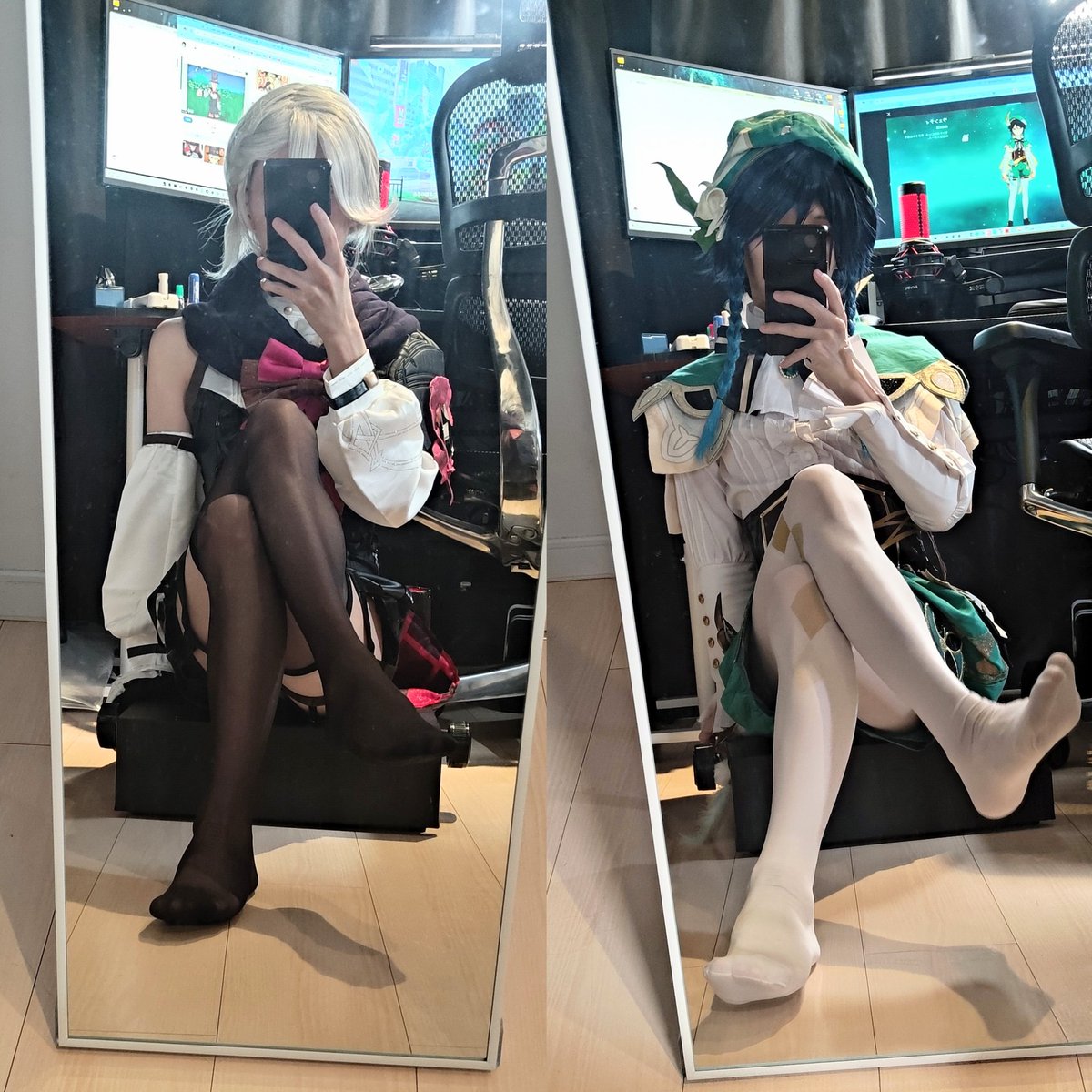 tomin_cos's tweet image. #魅力ある白黒を見せてください見た人全員強制