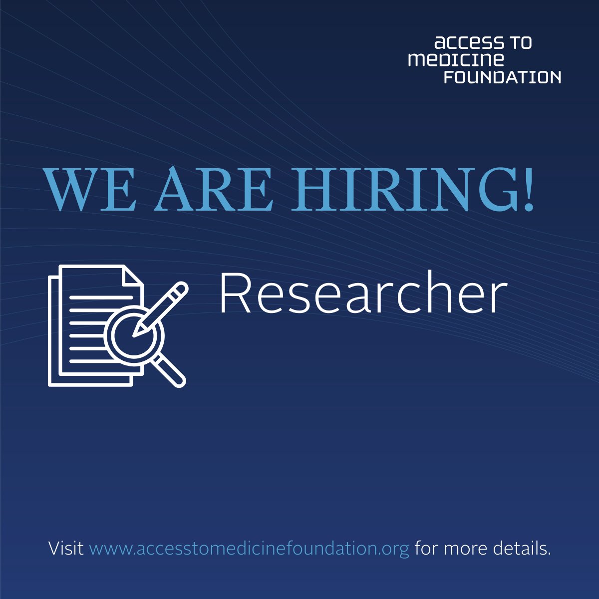 Access to Medicine Foundation tweet media