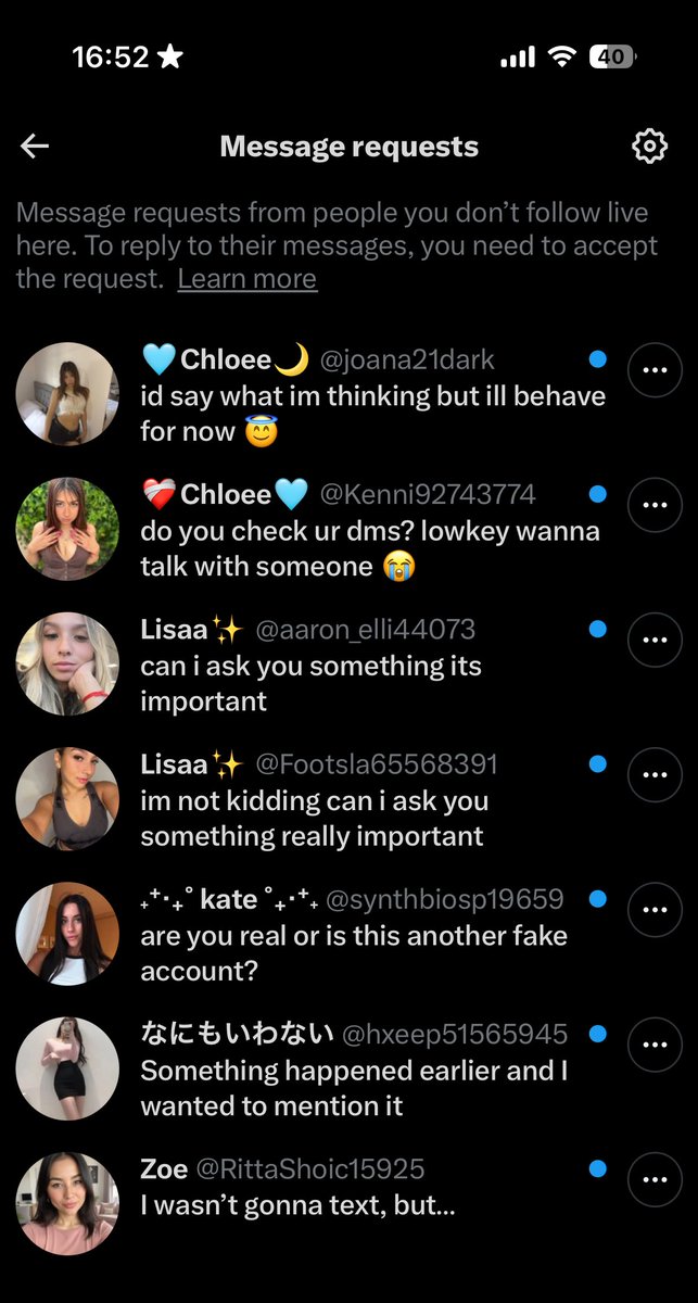 udah terlanjur happy ada req dm masuk, ternyata yang req... 😔💔