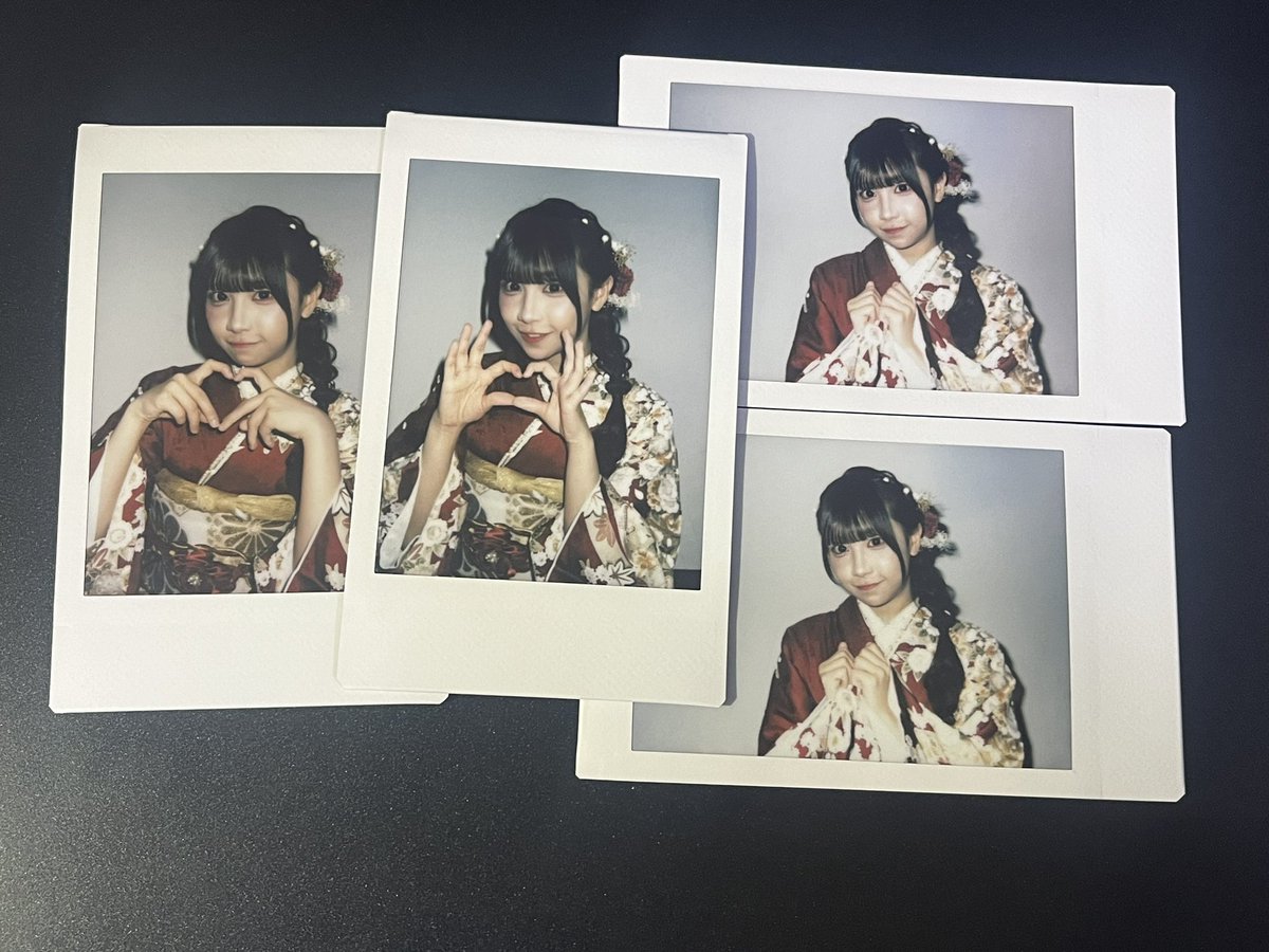 ランチェキ届いた〜って開封したら横チェキが間違い探しすぎるwww