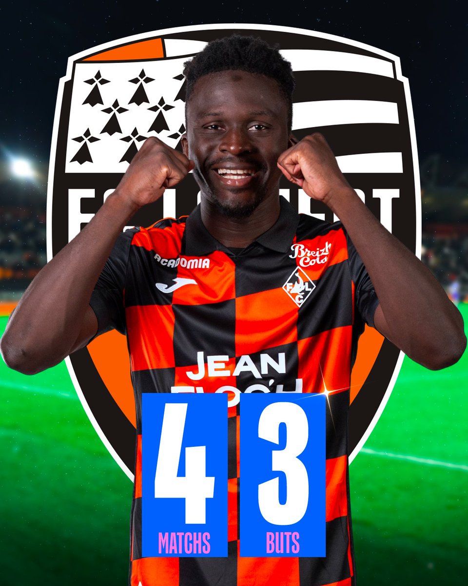 Bamba Dieng, symbole du renouveau du <a href="/FCLorient/">FC LORIENT 🐟</a> 💪