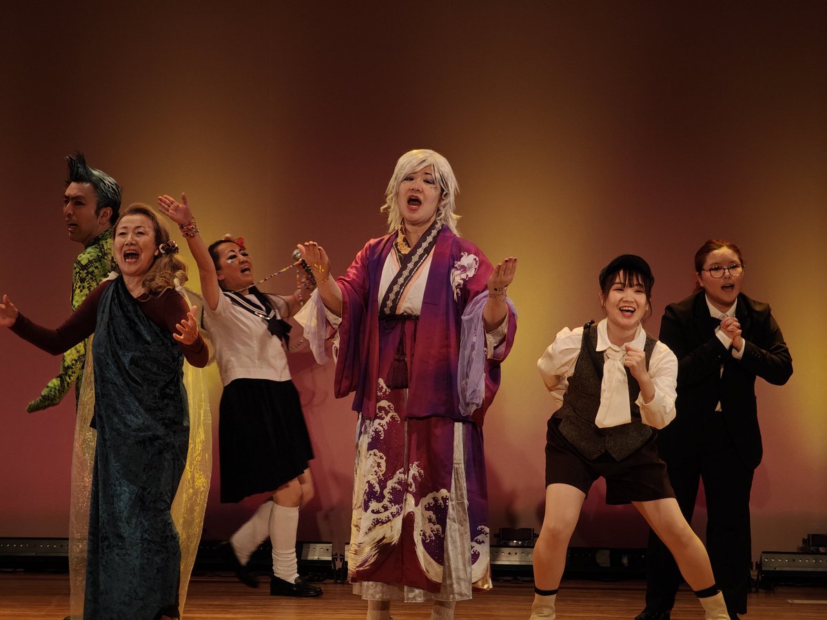 asahi_musical's tweet photo. おかげさまでミュージカル「A SA PI LAND」は先日終演致しました。皆様誠にありがとうございました。ご感想など戴けると幸いです。ただ直前���インフルエンザになり出られなかった出演者が何名かおり、公共施設での無料追加公演を予定しております。引き続きどうぞ宜しくお願いいたします。 https://t.co/lky74Nzqur