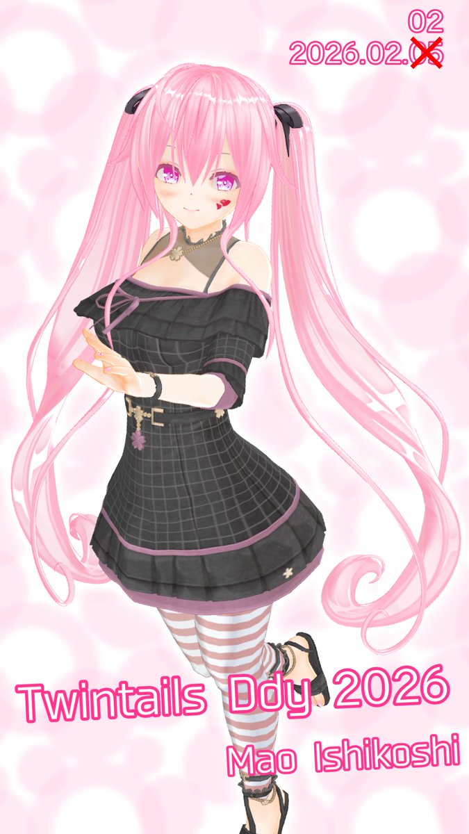 ツインテールの日(大遅刻😭)

#カスタムキャスト
#CUSTOMCAST
