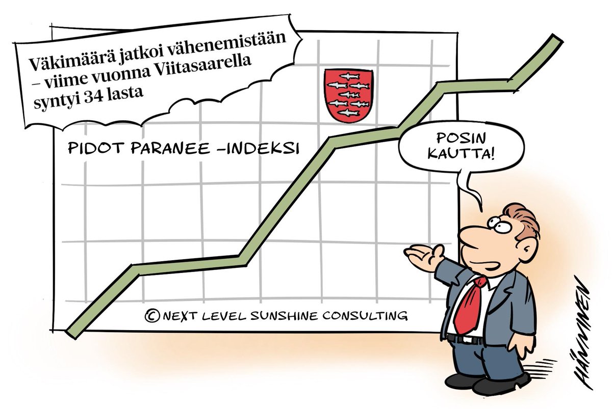 Viitasaaren Seutu 5.2.2026 #pilapiirros #sarjakuva #Viitasaari