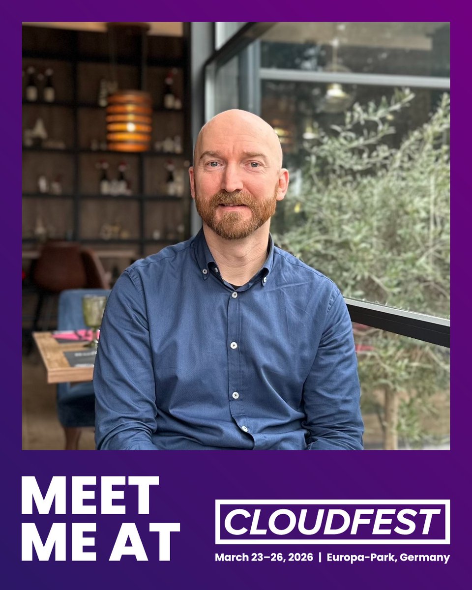 Can't wait! Let's catch up at <a href="/cloudfest/">CloudFest</a>