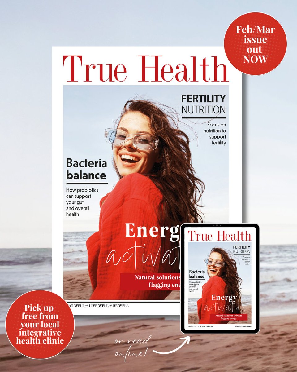 True Health magazine tweet media