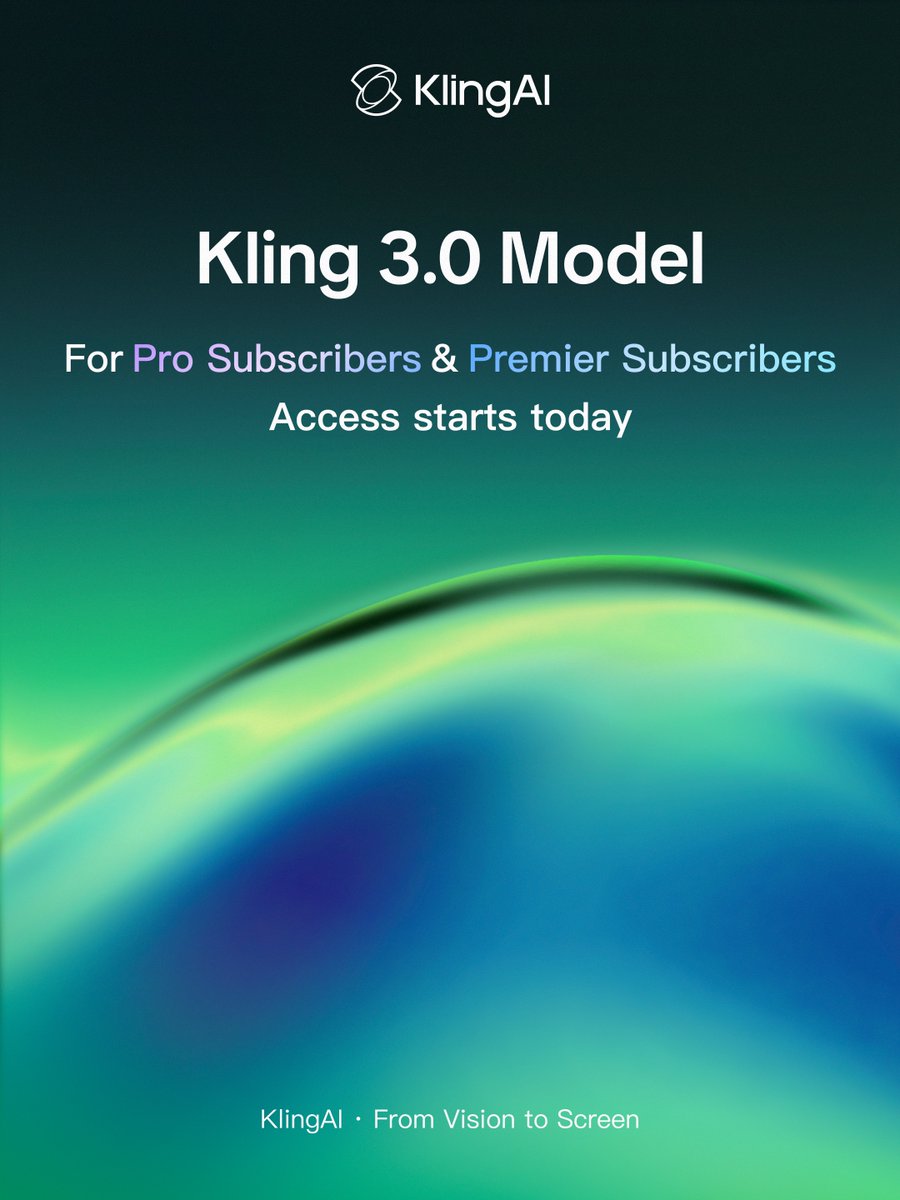 Kling 3.0 access card