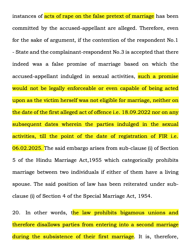CiteCase's tweet photo. When a married woman alleges that she was raped by your client on false pretext of marriage, use this #SupremeCourt judgment and get the criminal proceedings quashed !
