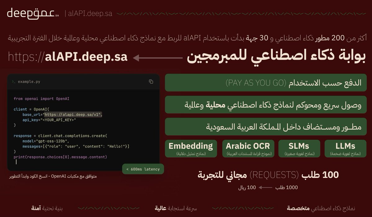 DEEP.SA (عمق) tweet media