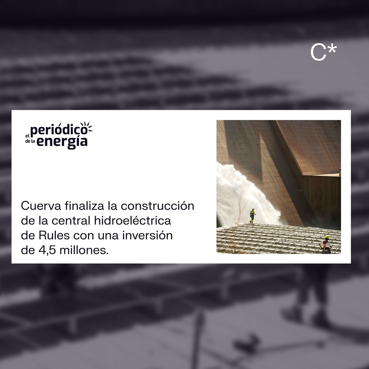 Cuerva's tweet photo. La Central Hidroeléctrica de Rules ya es una realidad. Y su impacto empieza a contarse. 🔉

Queríamos agradecer a los medios por destacar su relevancia energética, territorial y técnica.

@Forbes_es | @EP_Granada | @elEconomista | @Per_Energia | @granadadigital | @pvmagespana https://t.co/Jzqq6R2HVR