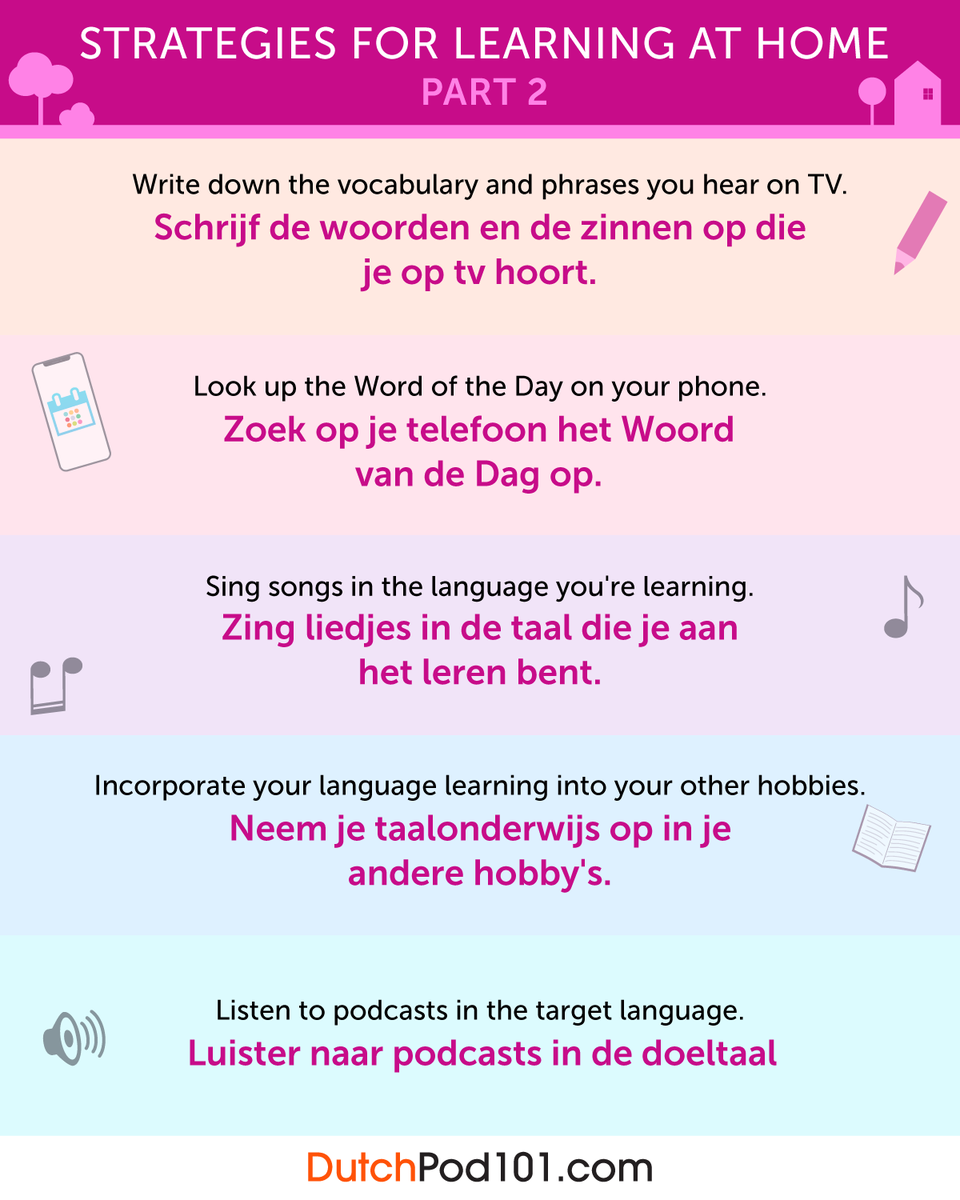 DutchPod101's tweet photo. What’s your ultimate tip for learning Dutch easily? ✨
👇 Share it in the comments! Let’s help each other learn 💬

Learn more for FREE ⬇️
🔗 https://t.co/CCVYcx1ddR

#StudyDutch #LanguageTips #DailyDutch https://t.co/fOcyi3QQ7t
