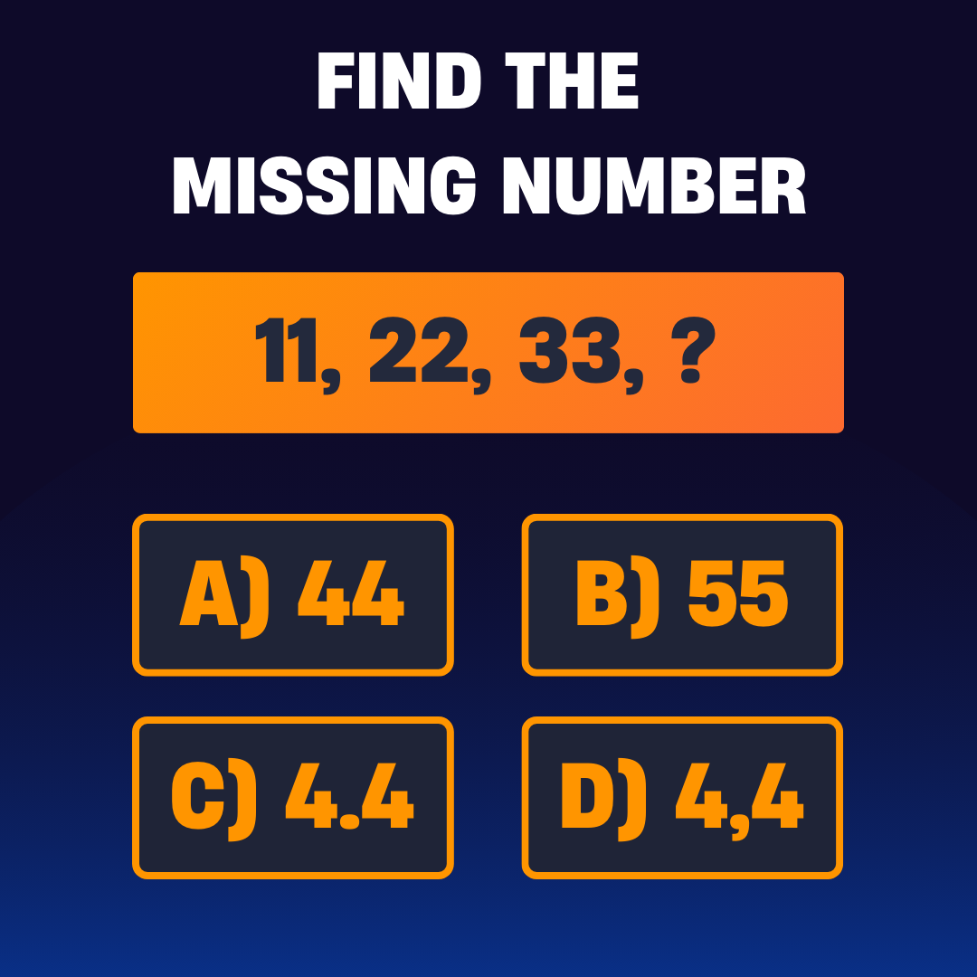 Bitsler's tweet photo. 🔢 Spot the pattern!
Can you find the missing number in this sequence?

💬 Drop your answer (A, B, C, or D) + #Bitsler + your Bitsler username
🎁 10 winners take home 10 Super Pixel Fighter Cash Spins!
🕒 Ends February 7th!

https://t.co/5fZIoM0Ve5

#Math #WordPuzzle #CryptoGiveaway #Bitsler